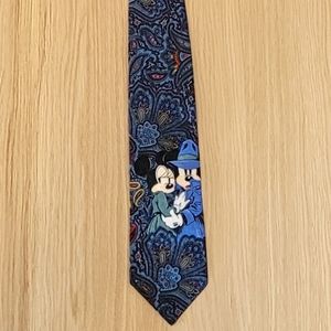 Vintage paisley Mickey & Minnie tie